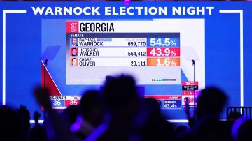 Ninguno de los candidatos al Senado en Georgia alcanzó el 50% de los votos.