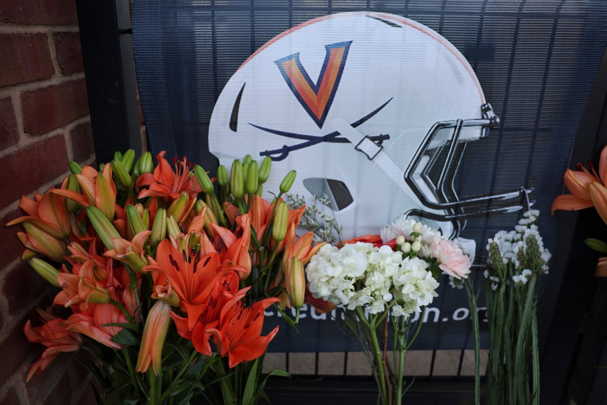 Who were the football players killed in the shooting at the University of Virginia