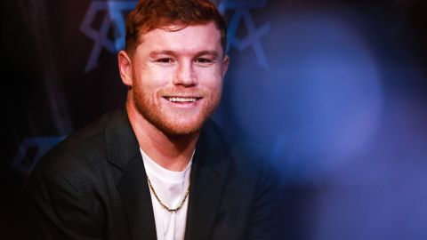 Saúl 'Canelo' Álvarez, boxeador mexicano.