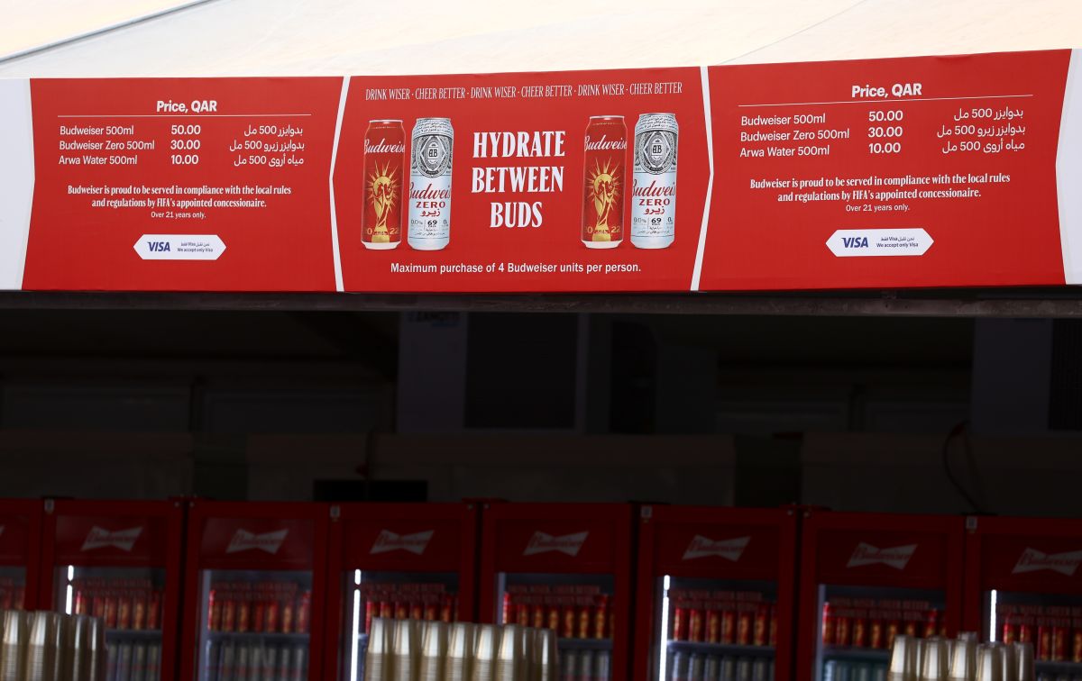 Budweiser announced that it will give the World Cup champion all the beer it could not sell in Qatar 2022