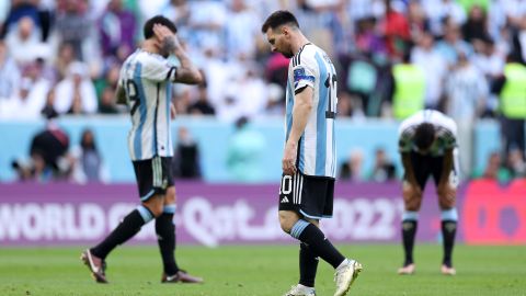 Argentina cayó ante Arabia Saudí en su primer choque en el Mundial Qatar 2022.