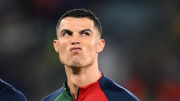 Cristiano Ronaldo en el estreno de Portugal en el Mundial Qatar 2022.