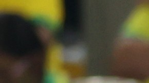 Neymar Jr. durante el encuentro entre Brasil y Serbia en Qatar 2022.