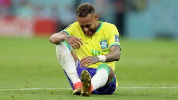 Neymar fue sustituido a diez minutos del final.