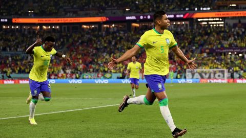 Casemiro fue el héroe de Brasil.