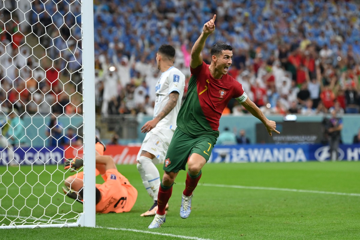 ‘Estamos na luta’: Cristiano Ronaldo comemora a qualificação de Portugal para os oitavos-de-final do Mundial do Qatar 2022