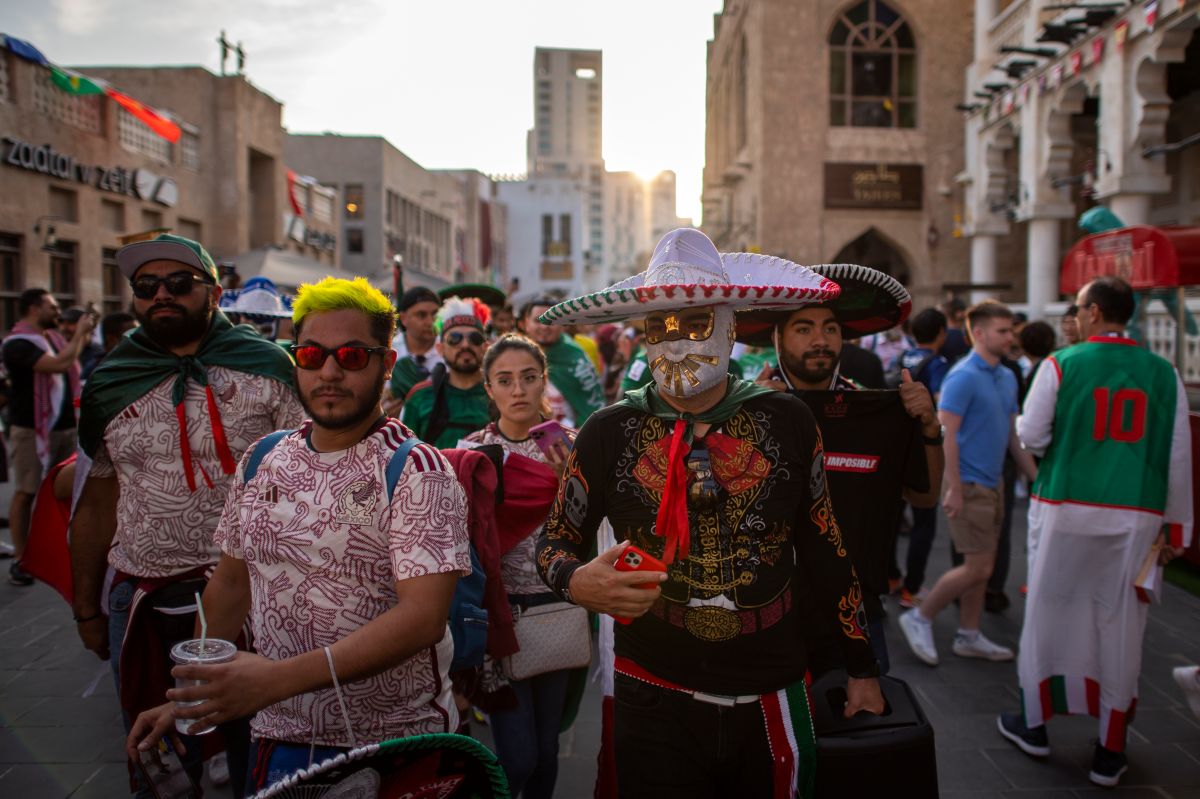 World Cup Qatar 2022: fans from Mexico and Saudi Arabia staged a fight before the game