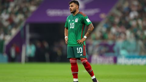 Alexis Vega, jugador de la Selección Mexicana.