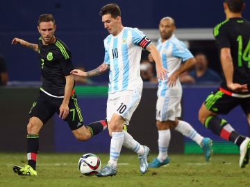 Messi liderará a Argentina contra El Tri.