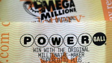 SAN ANSELMO, CA - JANUARY 03: Powerball and Mega Millions lottery tickets are displayed on January 3, 2018 in San Anselmo, California. The Powerball jackpot and Mega Millions jackpots are both over $400 million at the same time for the first time. The Mega Millions $418 million jackpot would be the fourth largest and the $460 million Powerball jackpot would be the seventh largest in the game's history. (Photo by Justin Sullivan/Getty Images)
