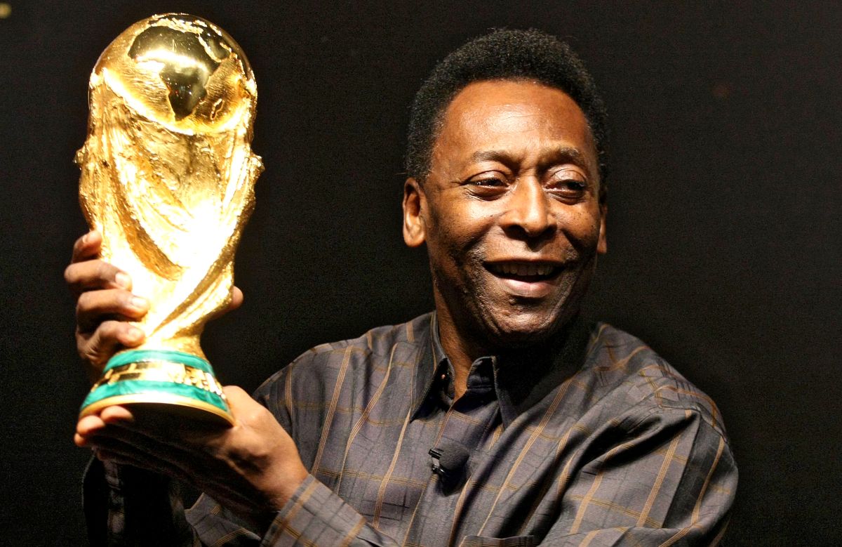 Pelé ganó tres Copas del Mundo.