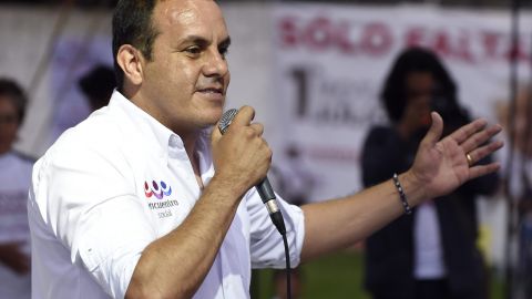 Cuauhtémoc Blanco, ex futbolista mexicano y gobernador del estado de Morelos.