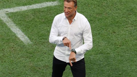 Hervé Renard entrenador de Arabia Saudita.