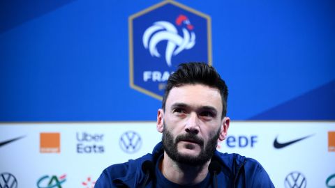 Hugo Lloris portero de la Selección de Francia.