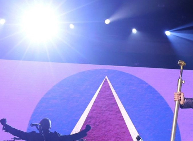 Romeo Santos en el homenaje a Marco Antonio Solís de Person of the Year de Latin Grammy