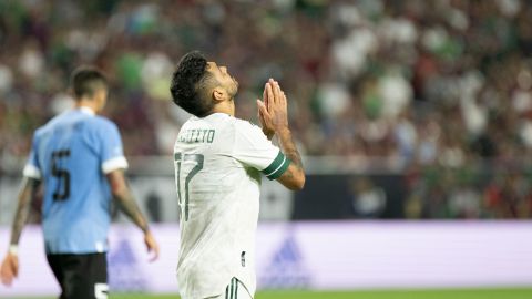 Jesús Manuel Corona en uno de sus últimos partidos con la Selección Mexicana.