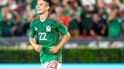 Hirving 'Chucky' Lozano, mediocampista mexicano.