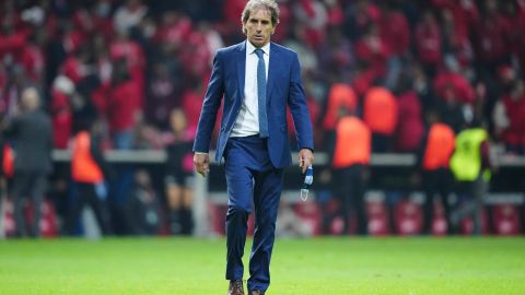 El entrenador Guillermo Almada durante el último partido de la final del Toneo Apertura 2022 ante Toluca.