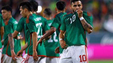 Alexis Vega, de la selección de México.