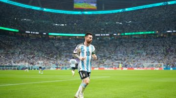 Lionel Messi, jugador de la Selección de Argentina.