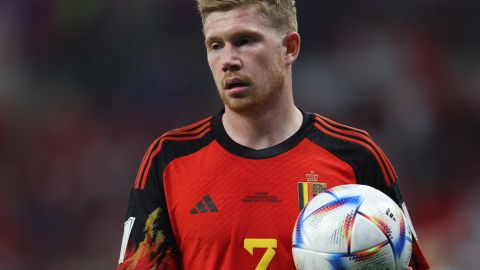 Kevin De Bruyne considera que no fue el jugador más valioso ante Canadá.