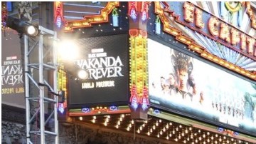 La alfombra roja de“Black Panther: Wakanda Forever", brilló con la presencia del SUV de lujo Lexus RX 500h 2023