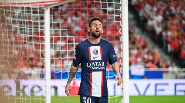 Lionel Messi en el PSG.