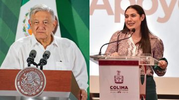 López Obrador e Indira Vizcaino