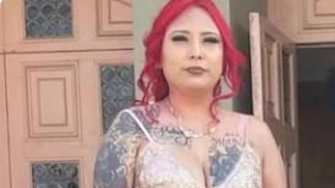 Leticia Vázquez junto a sus 7 hijos. (Cortesía)
