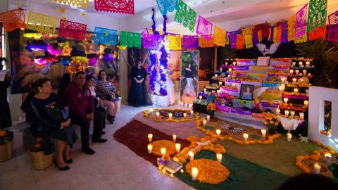 Ofrenda dedicada a Debanhi Escobar