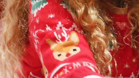 Pancho Claus de Houston es caracterizado por Richard Reyes