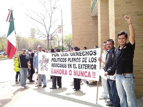 Por los derechos de los mexicanos en el exterior