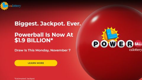 El siguiente sorteo del Powerball es el lunes 7 de noviembre.