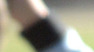 Shakira en el juego de béisbol de su hijo Milan en Barcelona, España.