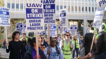Este viernes cumple 5 días la huelga en la Universidad de California.  (Cortesía UAW 2865)