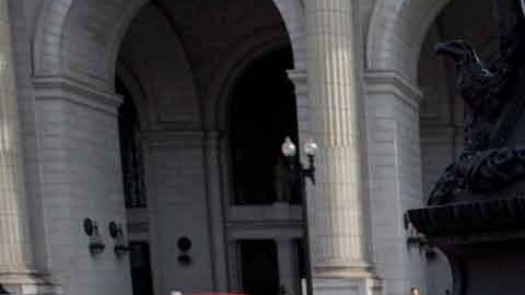 Así lucía la Union Station en Washington meses atrás
