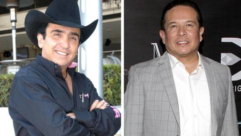 Vicente Fernández Jr. y el conductor Gustavo Adolfo Infante discutieron durante entrevista en vivo.