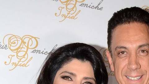 Victoria Ruffo y Omar Fayad envían mensaje de pronta recuperación a Eugenio Derbez.
