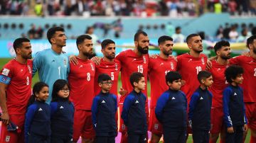 Selección de Irán en el Mundial Qatar 2022.