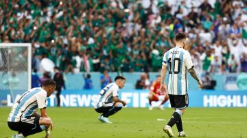 La Argentina de Lionel Messi cayó ante Arabia Saudí en el primer partido del Mundial.