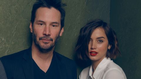 Keanu Reeves y Ana de Armas