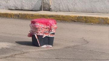 recipiente abandonado en Guanajuato