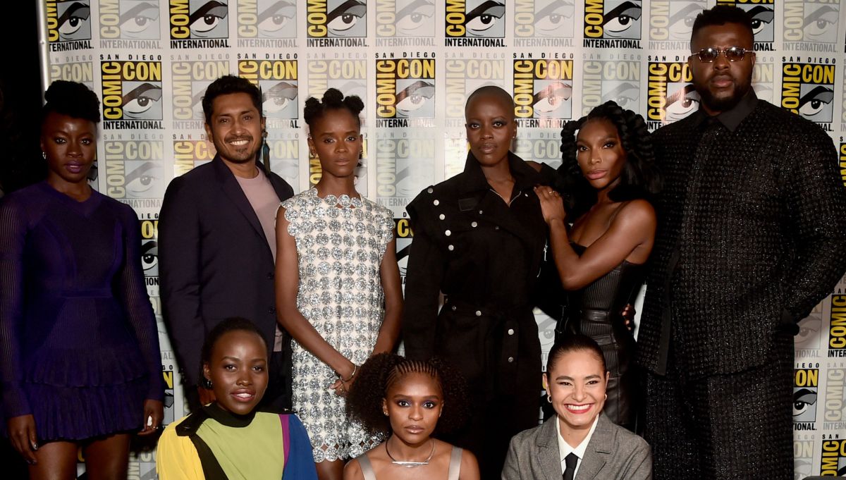 El elenco de la exitosa película de Marvel Studios "Wakanda forever"