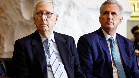 La tensión entre Mitch McConnell y Kevin McCarthy es cada vez es más fuerte.