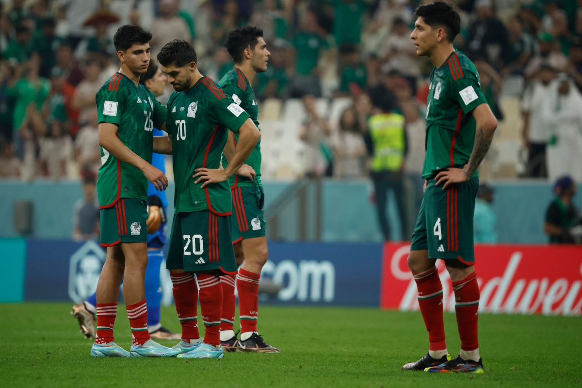 Mexico, the third team that ran the least and the fourth with the least effectiveness in the Qatar 2022 World Cup