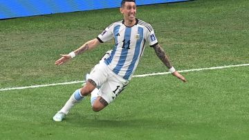 Di María es el primer argentino en marcar en una final de Copa América y Mundial.