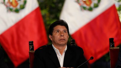 Presidente de Perú, Pedro Castillo, dicta disolución del Congreso e instaurar Gobierno de emergencia