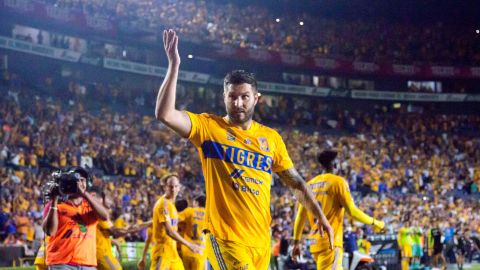 André-Pierre Gignac histórico jugador de Tigres.