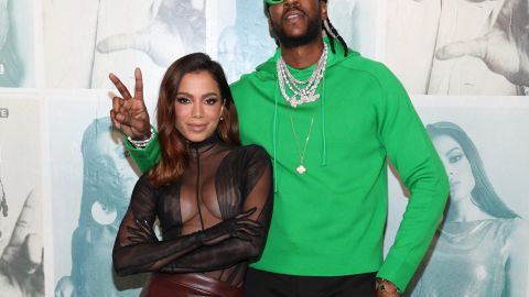 Anitta y A$AP Rocky en el Amazon Music Live 2022.