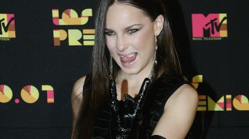 Belinda en los MTV Latin America Music Awards 2007.